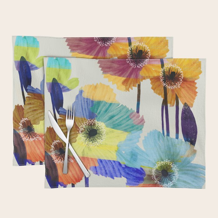 Poppies acrylic Placemat Gallery Image 1
