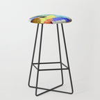 Poppies acrylic Stool Gallery Image 1