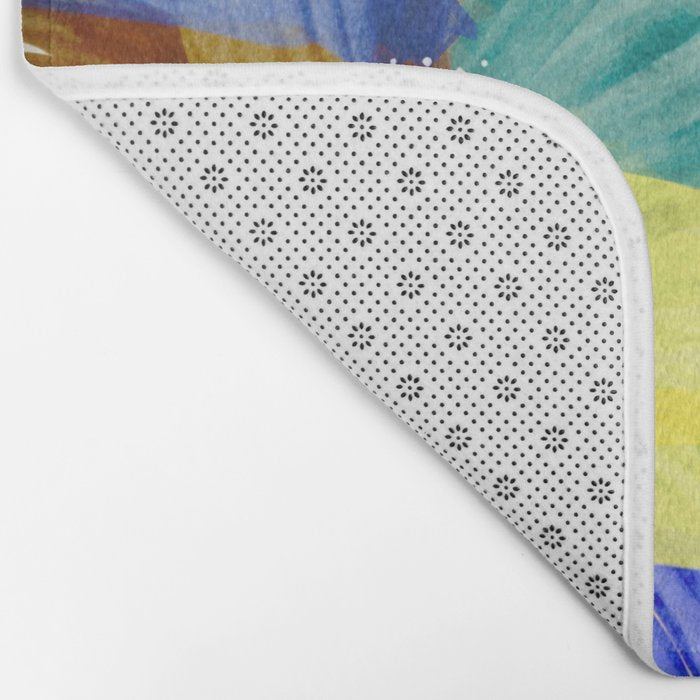 Poppies acrylic Bath Mat Gallery Image 2