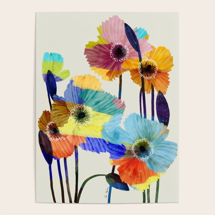 Poppies acrylic Poster Gallery Image 4