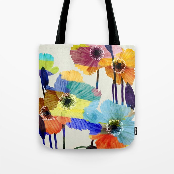 Poppies acrylic Tote Bag Gallery Image 1
