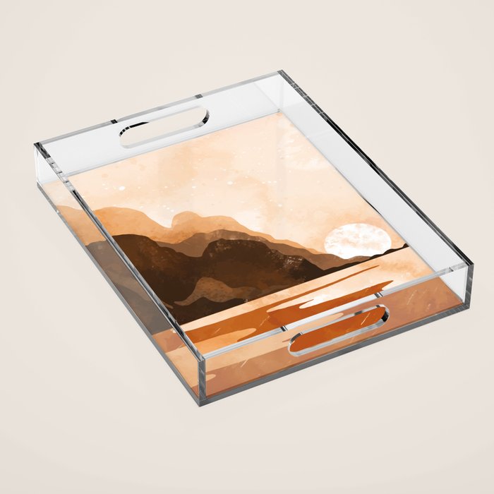 Water Flow 1 Acrylic Tray Gallery Image 1
