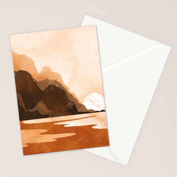 Water Flow 1 Stationery Card Gallery Image 2