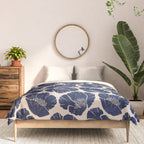 Poppies Indigo Comforter Gallery Image 3