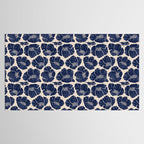 Poppies Indigo Tablecloth Gallery Image 2