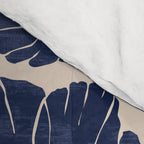 Poppies Indigo Comforter Gallery Image 4