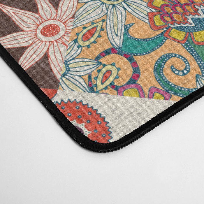 sarilmak patchwork Desk Mat Gallery Image 4