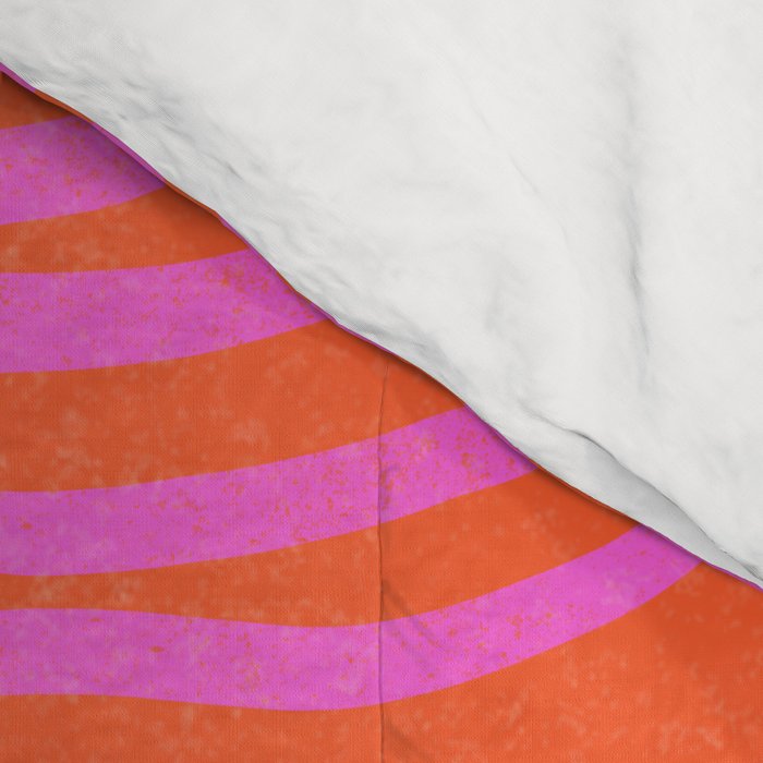 LISBOA, neon pink Comforter Gallery Image 4