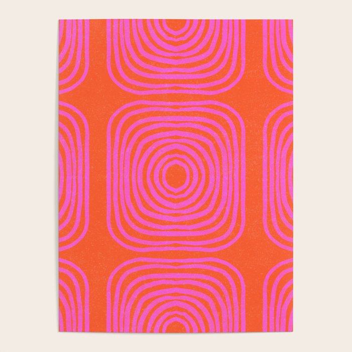 LISBOA, neon pink Poster Gallery Image 4