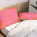 LISBOA, neon pink Pillow Sham Gallery Image 2
