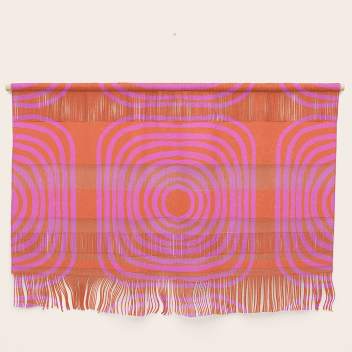 LISBOA, neon pink Wall Hanging Gallery Image 1