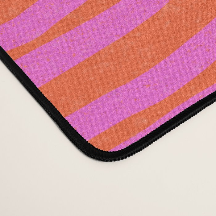 LISBOA, neon pink Desk Mat Gallery Image 4