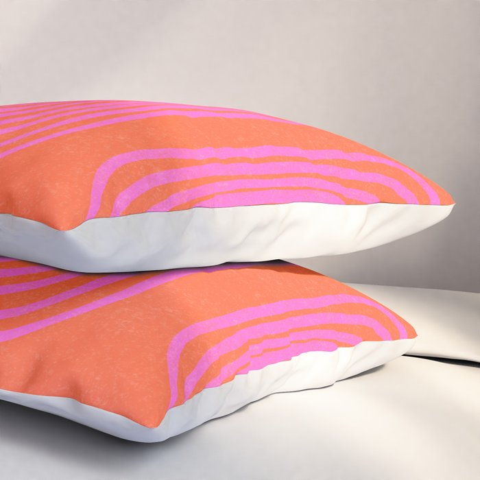 LISBOA, neon pink Pillow Sham Gallery Image 3