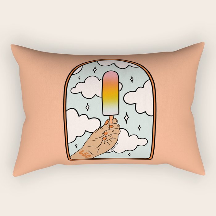 Leo Popsicle Rectangular Pillow Gallery Image 2