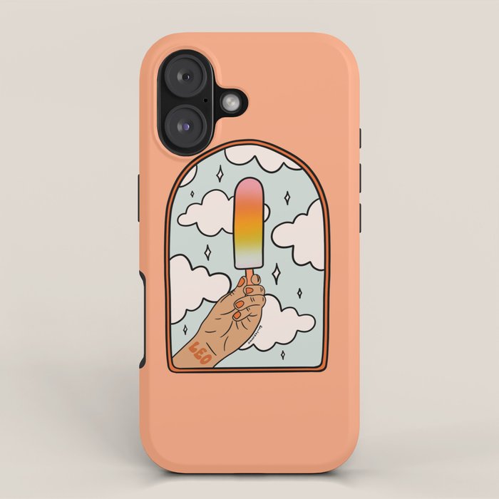 Leo Popsicle iPhone Case Gallery Image 1