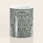 William Morris Acorn Pure Ink Green Coffee Mug Gallery Image 4