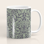 William Morris Acorn Pure Ink Green Coffee Mug Gallery Image 1
