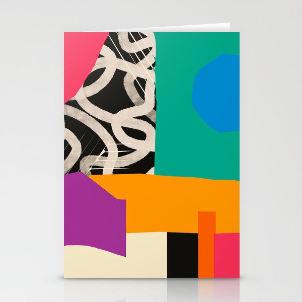 Mid Century Collage | PATTERN 07: The Retro Edition Stationery Card Gallery Image 2