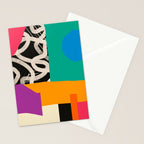 Mid Century Collage | PATTERN 07: The Retro Edition Stationery Card Gallery Image 2