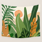 Desert Garden Sunset Landscape Wall Tapestry Gallery Image 4