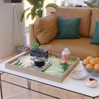 Desert Garden Sunset Landscape Serving Tray Gallery Image 2