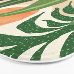 Desert Garden Sunset Landscape Bath Mat Gallery Image 3