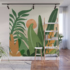 Desert Garden Sunset Landscape Wall Mural Gallery Image 1