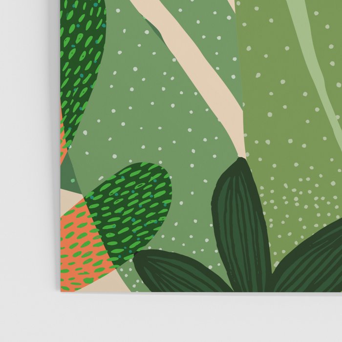 Desert Garden Sunset Landscape Poster Gallery Image 3