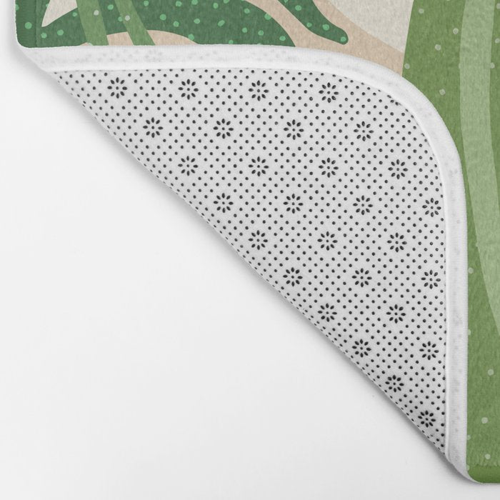 Desert Garden Sunset Landscape Bath Mat Gallery Image 2