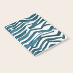 Zebra Print - Teal Palette Notebook Gallery Image 2