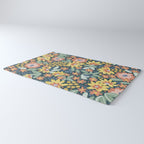 Alicia Blue Pattern Rug Gallery Image 3