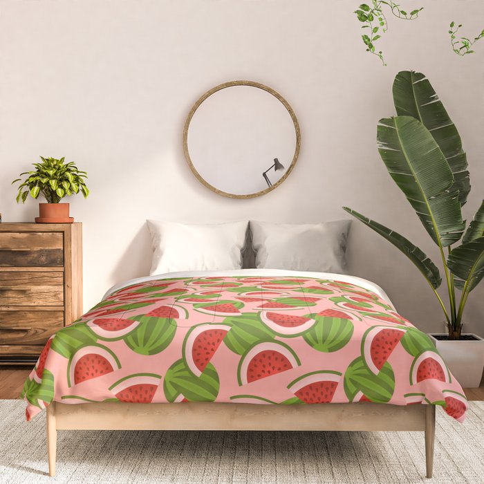 Watermelon Pattern on Pink Comforter Gallery Image 3