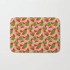 Watermelon Pattern on Pink Bath Mat Gallery Image 1