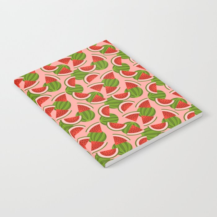Watermelon Pattern on Pink Notebook Gallery Image 2