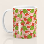Watermelon Pattern on Pink Coffee Mug Gallery Image 3