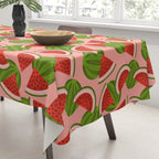 Watermelon Pattern on Pink Tablecloth Gallery Image 3