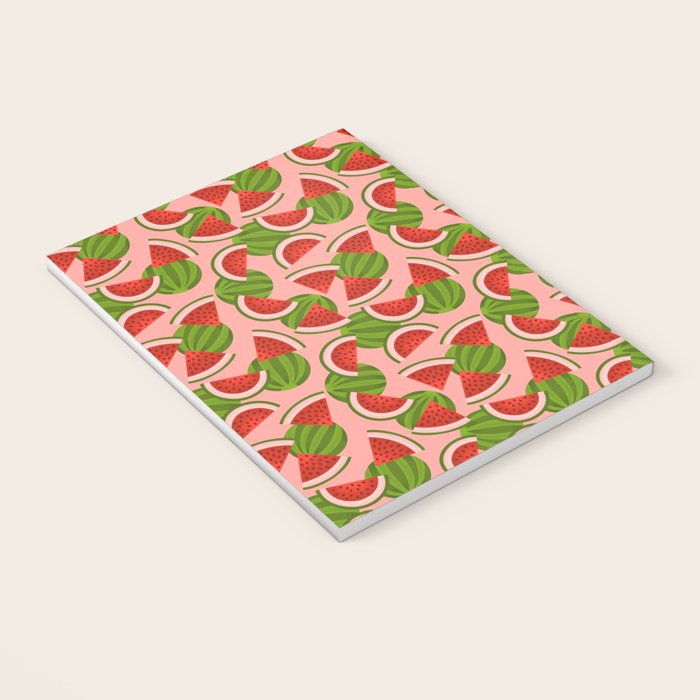 Watermelon Pattern on Pink Notebook Gallery Image 3