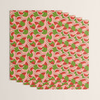 Watermelon Pattern on Pink Wrapping Paper Gallery Image 3