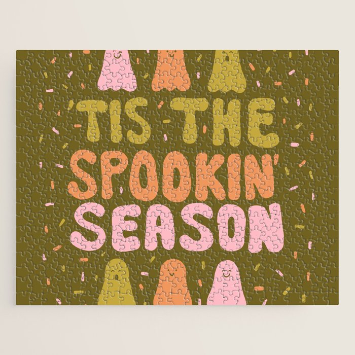 'Tis the Spookin Season in Green Jigsaw Puzzle Gallery Image 1