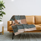 ABSTRACT ALPHABET / Decorative I Throw Blanket Gallery Image 1
