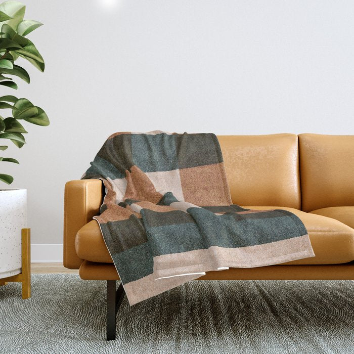 ABSTRACT ALPHABET / Decorative I Throw Blanket Gallery Image 1