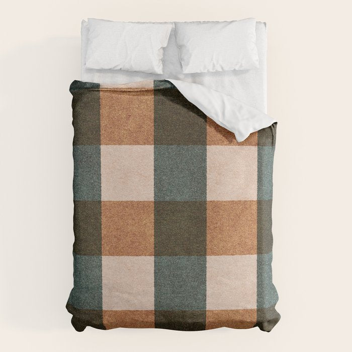 ABSTRACT ALPHABET / Decorative I Duvet Cover Gallery Image 1