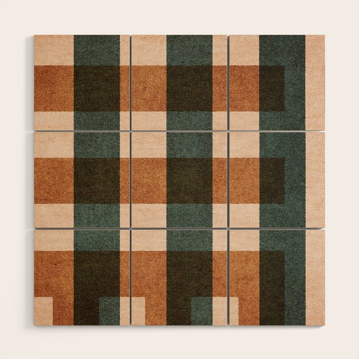 ABSTRACT ALPHABET / Decorative I Wood Wall Art Gallery Image 1
