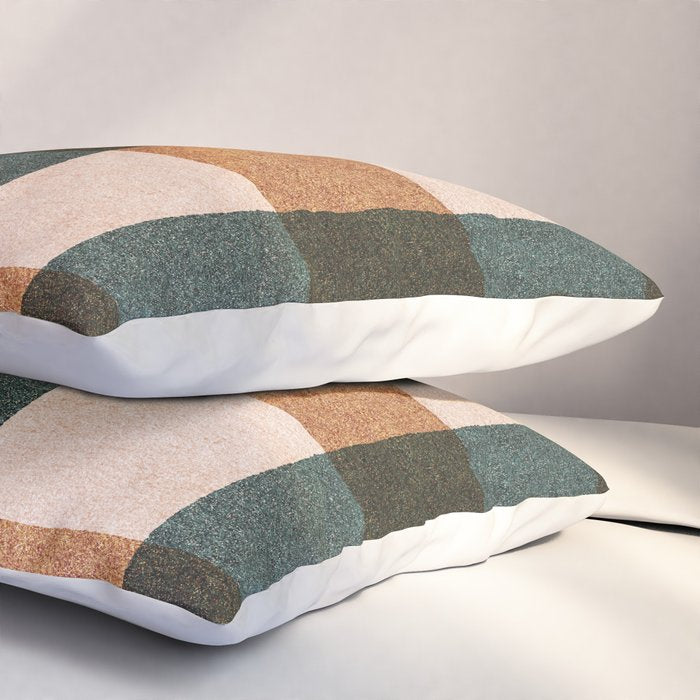ABSTRACT ALPHABET / Decorative I Pillow Sham Gallery Image 3