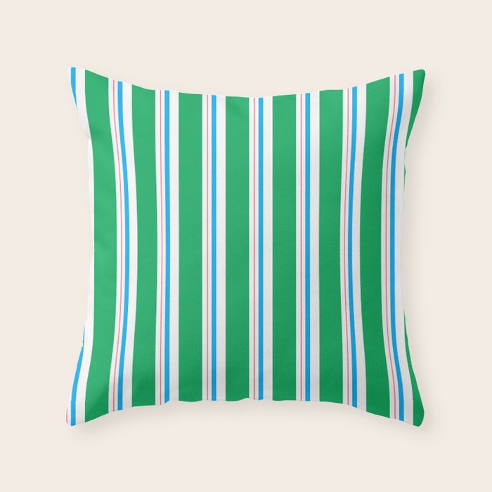 Minimal stripe Throw Pillow Gallery Image 6