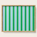 Minimal stripe Serving Tray Gallery Image 1