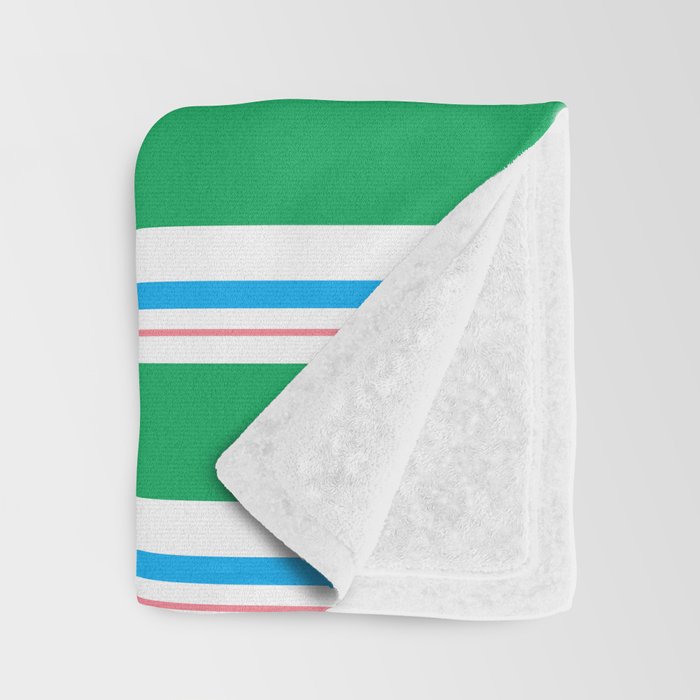 Minimal stripe Throw Blanket Gallery Image 3