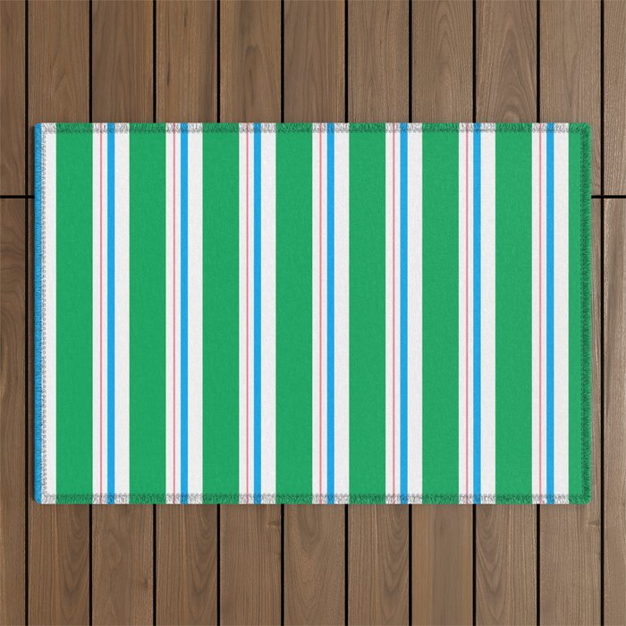 Minimal stripe Outdoor Rug Gallery Image 1