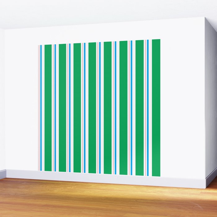 Minimal stripe Wall Mural Gallery Image 2