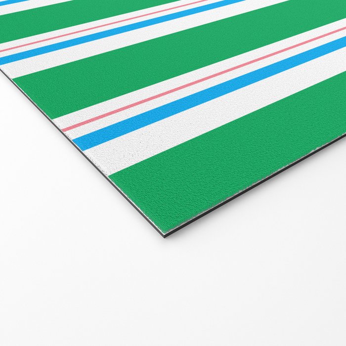 Minimal stripe Welcome Mat Gallery Image 2